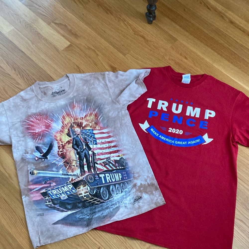 Trump Tee Shirts - size Small and Medium